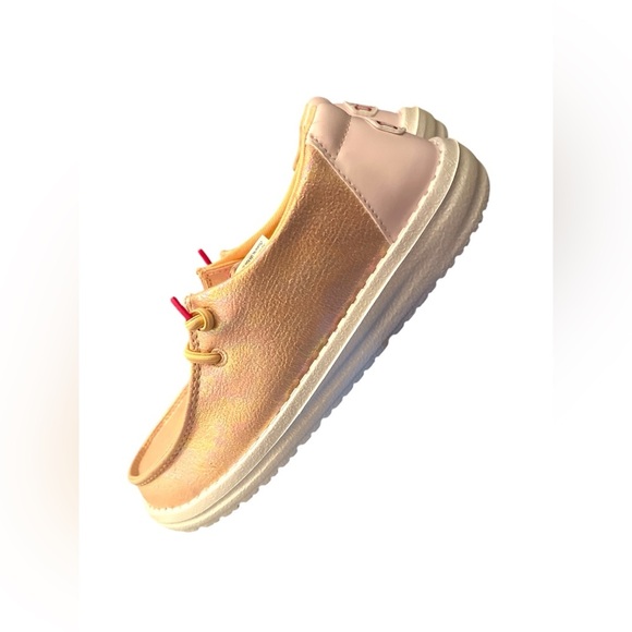 Hey Dude Pink Sneakers Casual Slip-On - Picture 4 of 12